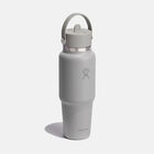 32 oz Wide Mouth Travel Bottle with Flex Straw Cap בקבוק פיה נפתחת